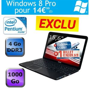 ORDINATEUR PORTABLE Toshiba Satellite C855-1LG