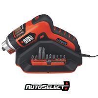 BLACK & DECKER Tournevis lithium Autoselect 3,6V BLACK & DECKER Tournevis lithium Autoselect 3,6V