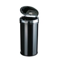 POUBELLE - CORBEILLE ZUNY "STREAM" Poubelle automatique 56L noire