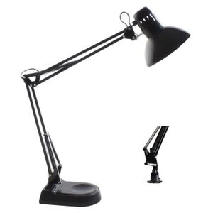 LAMPE A POSER ARCHITECK lampe étau + base Tête diam 17x70H LAMPE A POSER ARCHITECK lampe étau + base Tête diam 17x70H
