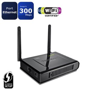 POINT D'ACCÈS Trendnet répéteur Wifi N300 TEW-736RE POINT D'ACCÈS Trendnet répéteur Wifi N300 TEW-736RE