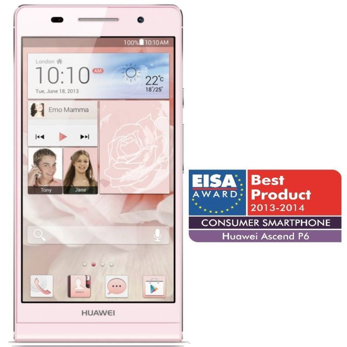 HUAWEI ASCEND P6 Rose - Smartphone, Prix Pas Cher - Cdiscount