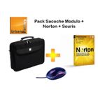 SACOCHE  ORDINATEUR URBAN FACTORY Sacoche + souris + Anti virus