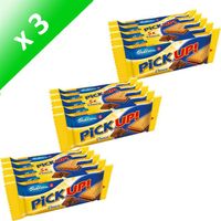 BISCUITS SECS PICK UP Chocolat au Lait 140g x3