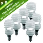 AMPOULE - LED - HALOGENE  6 AMPOULES SYLVANIA ECO ENERGIE 80% 12W E27 chaude