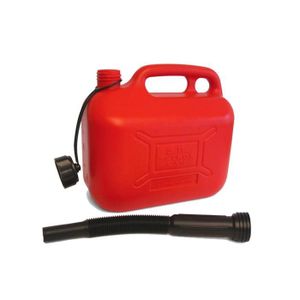 IMDIFA Jerrican Plastique Rouge pour Hydrocarbures 5L
