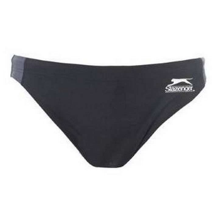 slip de bain homme grandes tailles slazenger Noir Achat / Vente