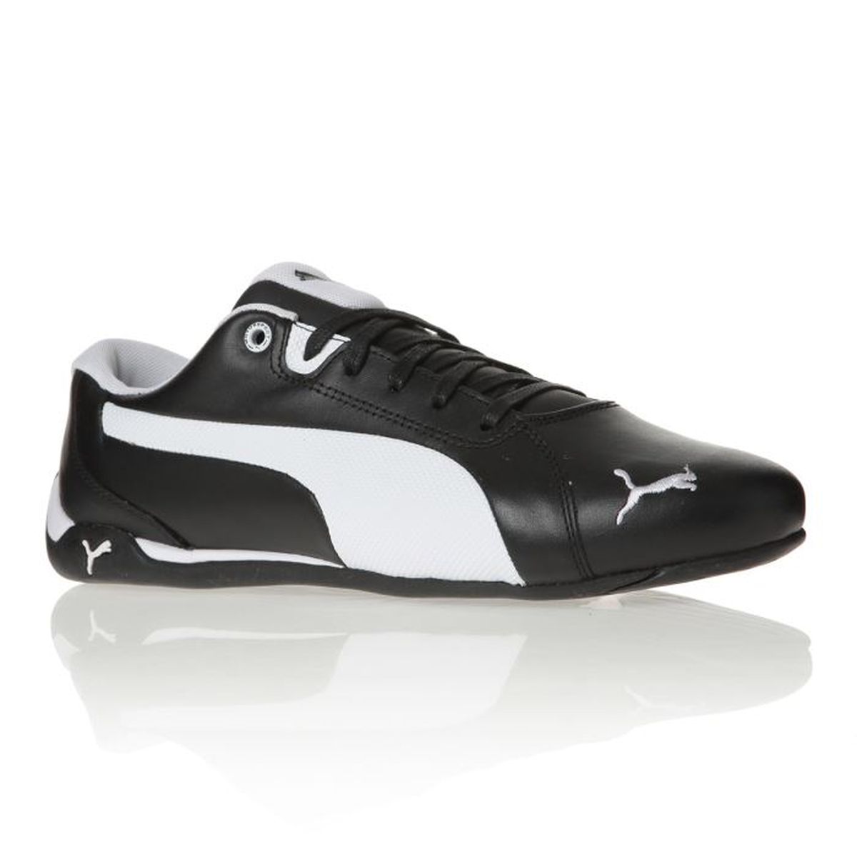 PUMA Baskets Racing Cat Chaussures Homme homme Noir et blanc Achat