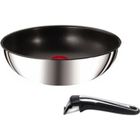 CUISSON ORIENTALE  TEFAL Poêle Wok 26 cm Ingenio Gourmet inox