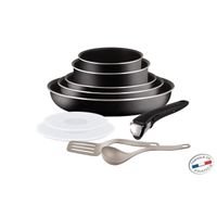 TEFAL INGENIO5 Set 10 Pièces NOIR TEFAL INGENIO5 Set 10 Pièces NOIR