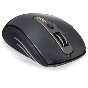 Rapoo Souris 3920P - Sans fil - 3 Boutons - Laser - 800/1600 DPI - PC - Noir