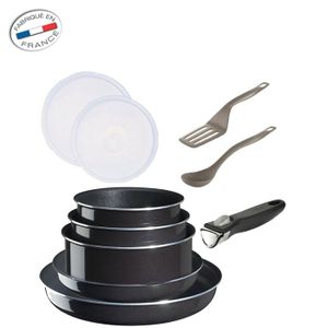 BATTERIE DE CUISINE TEFAL INGENIO Set 10 pièces BATTERIE DE CUISINE TEFAL INGENIO Set 10 pièces