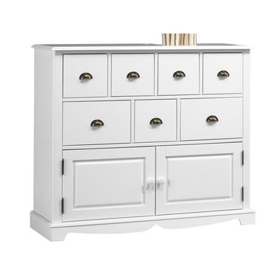 commode blanche style anglais