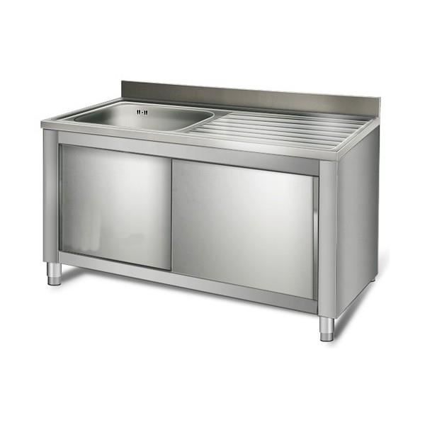 Meuble Sous Evier Inox meuble sous 201 vier professionnel avec 1 cuve 192 gauche Meuble Sous Evier Inox meuble sous 201 vier professionnel avec 1 cuve 192 gauche
