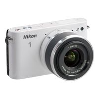 APPAREIL PHOTO NUMERIQUE Nikon 1 J1 blanc + 10 mm f/2.8