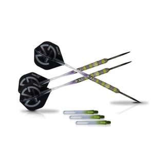 XQ Max Fléchettes de 23 grammes Michael van Gerwen Mighty Generation II - 90% tungst?ne - Pointe acier