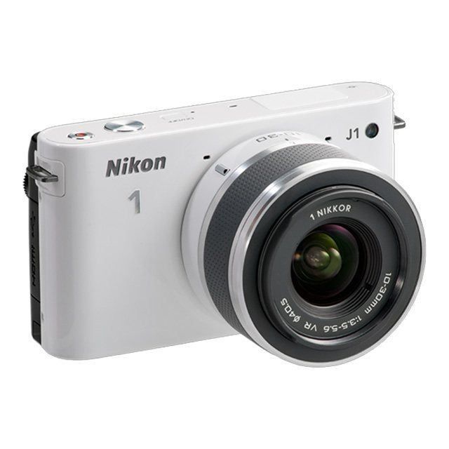 ازبار+كبيرة NIKON 1 J1 Hybride Blanc + 1 NIKKOR 10 mm f/2.8 - Achat / Vente ...