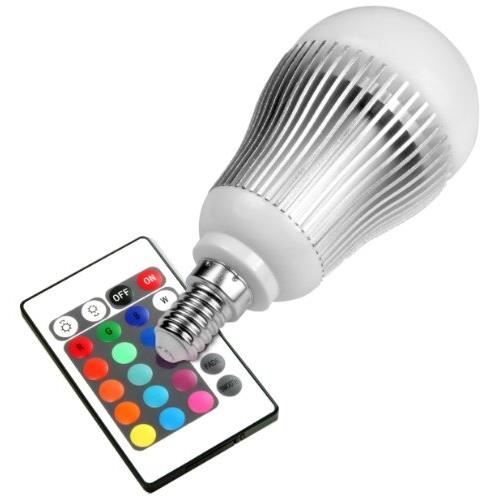 TECHLIGHT 3727 AMPOULE LED RGB BULB E14 5 W Achat / Vente TECHLIGHT