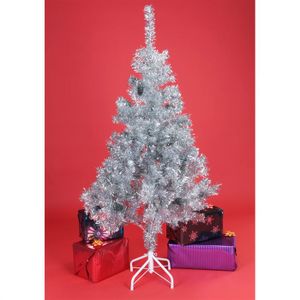 SAPIN DE NOEL - ARBRE DE NOEL Sapin argent 150 cm 284 branches