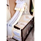 CIEL DE LIT BEBE  Ciel de lit bébé et sa flèche de lit bébé ECRU
