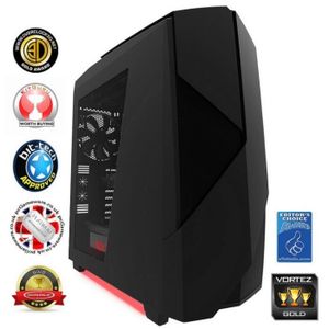 NZXT boîtier Noctis 450 Noir & Rouge