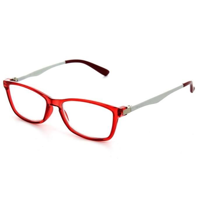 LOUPE DE LECTURE FEMME NEUVES ROUGE +1,50 15002 Achat