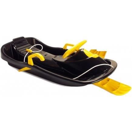 Luge Hornet Dirigeable Avec Freins - 80x40cm | Luge Enfant Bleue Avec Corde De Traction