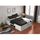 NEW YORK Lit contemporain blanc perle - l 144,5 x