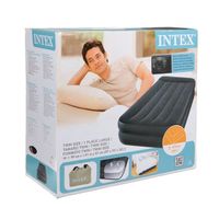 LIT D APPOINT - LIT PLIANT Lit gonflable 1 place d'appoint REST BED +chargeur