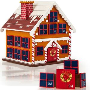 calendrier de l avent bois pas cher