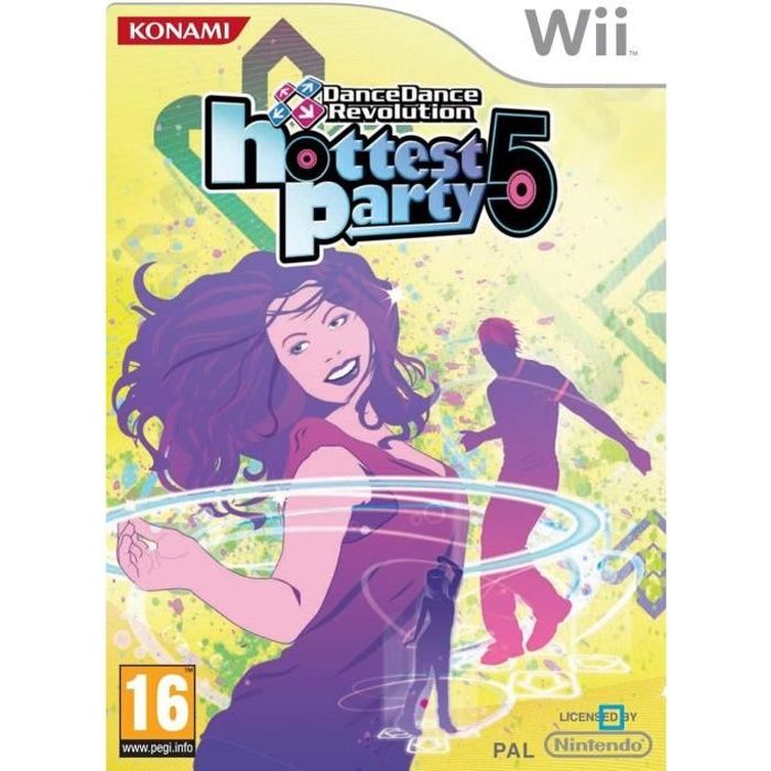 DDR HOTTEST PARTY 5 + TAPIS / Jeu console Wii   Achat / Vente WII DDR