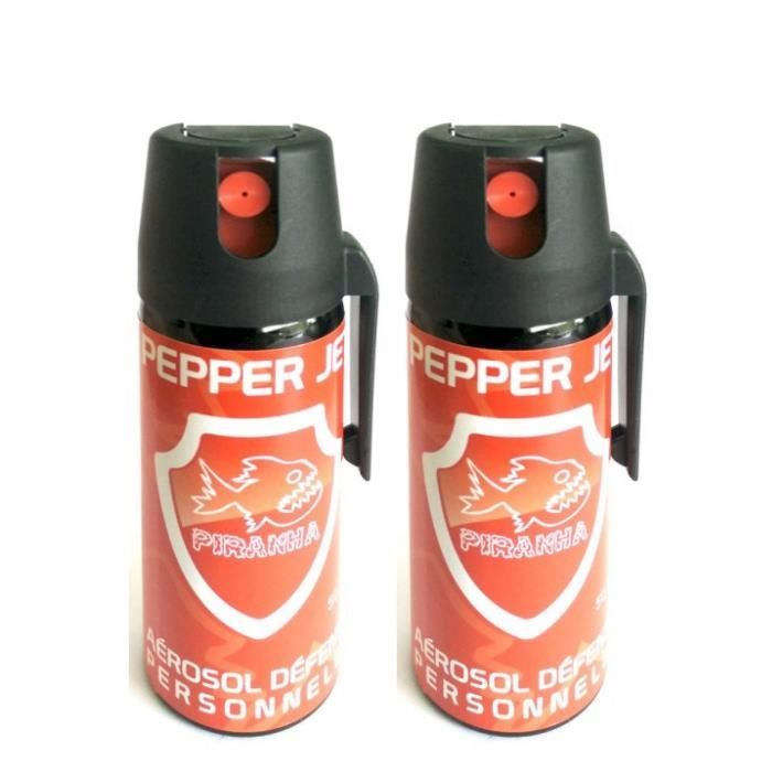 Bombe Lacrymogène 500ml Gel Poivre Longue Portée