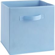 PETIT MEUBLE RANGEMENT  "COMPO 16" Tiroir tissu bleu clair
