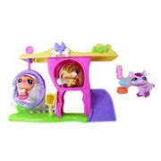 UNIVERS MINIATURE Littlest Petshop - Coffret 3 Petshop + Accessoires