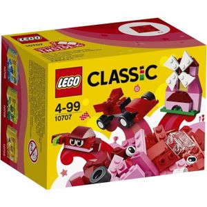 LEGO? Classic 10707 Boîte de Construction rouge