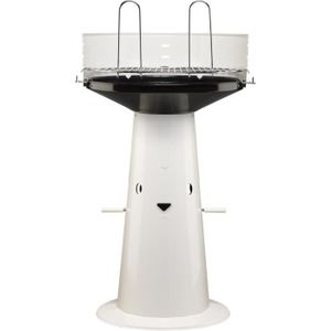 barbecue a charbon 12 personnes allumage quickstart collosea inox