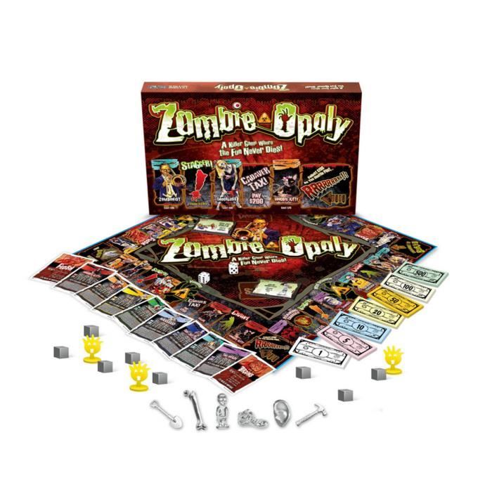 MONOPOLY ZombieOpoly (Edition US) Achat / Vente jeu société