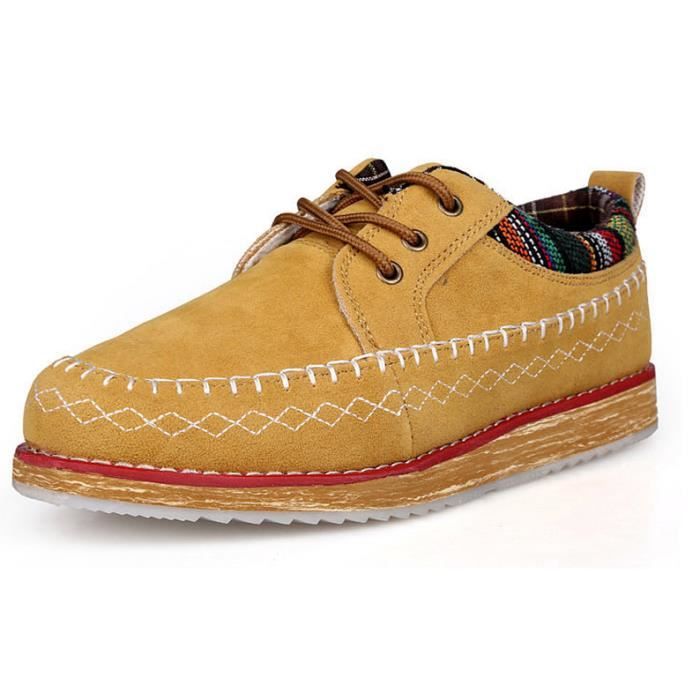 chaussures daim