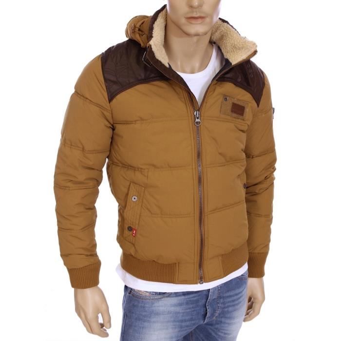 doudoune redskins marron