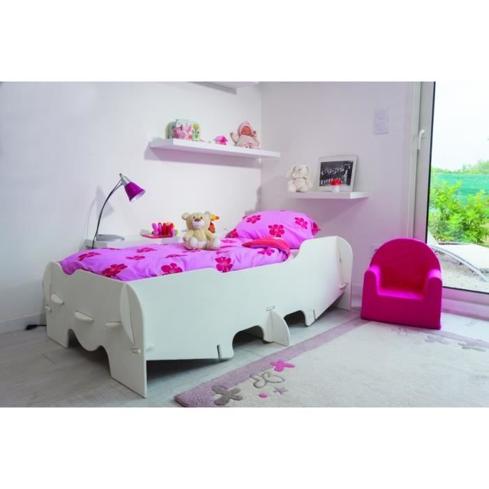 Lit pour enfant fille 70 x 140cm achat / vente jeux et jouets ... Lit pour enfant fille