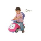 PORTEUR-POUSSEUR-DRAISIENNE-TRICYCLE Maestro II Balade électronique Rose Smoby