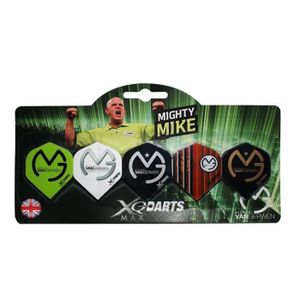 XQ Max Multipack d'ailes de fléchettes Michael van Gerwen - 5 pi?ces
