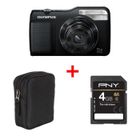 COMPACT OLYMPUS VG170 NOIR + Etui + Carte SD 4go