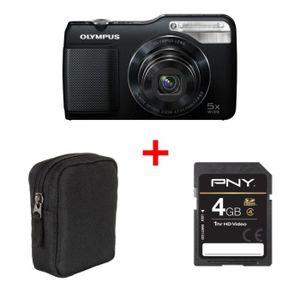 COMPACT OLYMPUS VG170 NOIR + Etui + Carte SD 4go