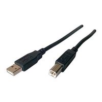 CABLE ET CONNECTIQUE POUR PERIPHERIQUE Cdiscount Câble USB 2.0 AB M/M 1.8 mètres "Standar