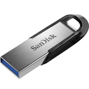 SANDISK Clé USB Ultra Flair - 128Gb - 3.0 - Gris