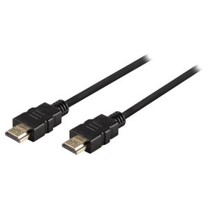 VALUELINE VGVT34000B10 Câble HDMI avec Ethernet haute vitesse - 1 m - Noir