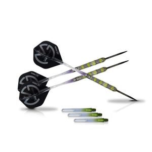 XQ Max Fléchettes de 25 grammes Michael van Gerwen Mighty Generation II - 90% tungst?ne - Pointe acier