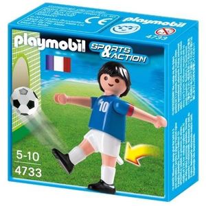 Jouet Playmobil 4733 Joueurs équipe France A pas cher : Prix à comparer