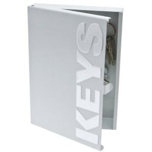 armoire cle blanche design key box
